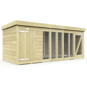 10ft x 4ft Dog Kennel and Run
