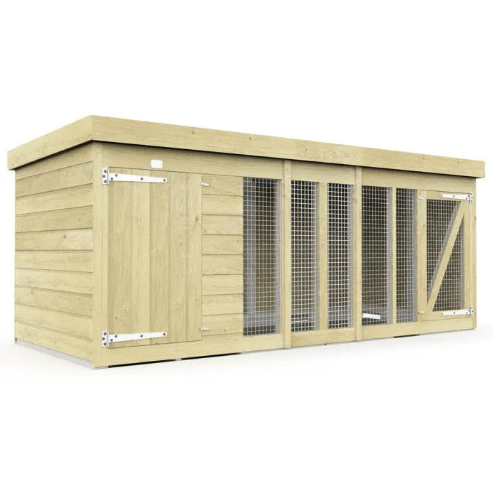 10ft x 4ft Dog Kennel and Run