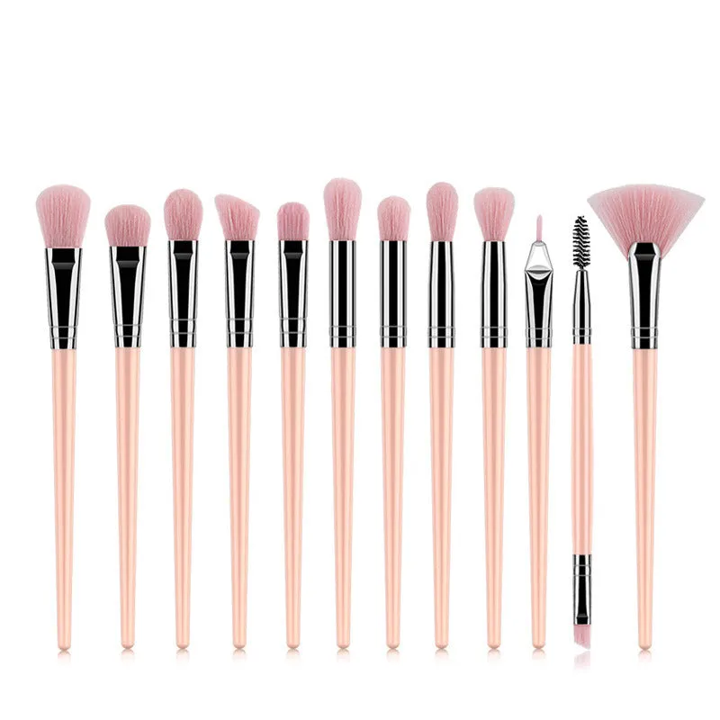 12 Makeup Brushes Set Beauty Tools