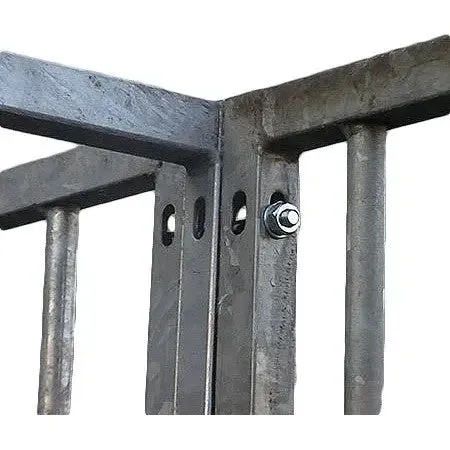 1.2 x 1.84m Heavy-duty Galvanized Dog Run Panel - Mesh