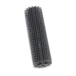 18" Soft Bristle Cylindrical Rubber Floor Scrubbing Brushes for the Powr-Flite® Multiwash XL Floor Scrubber - Pack of 2