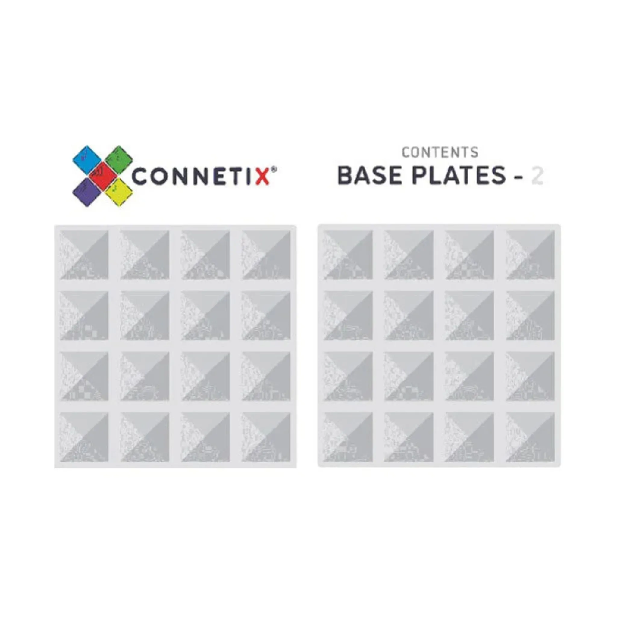 2-Piece Clear Base Plate Pack