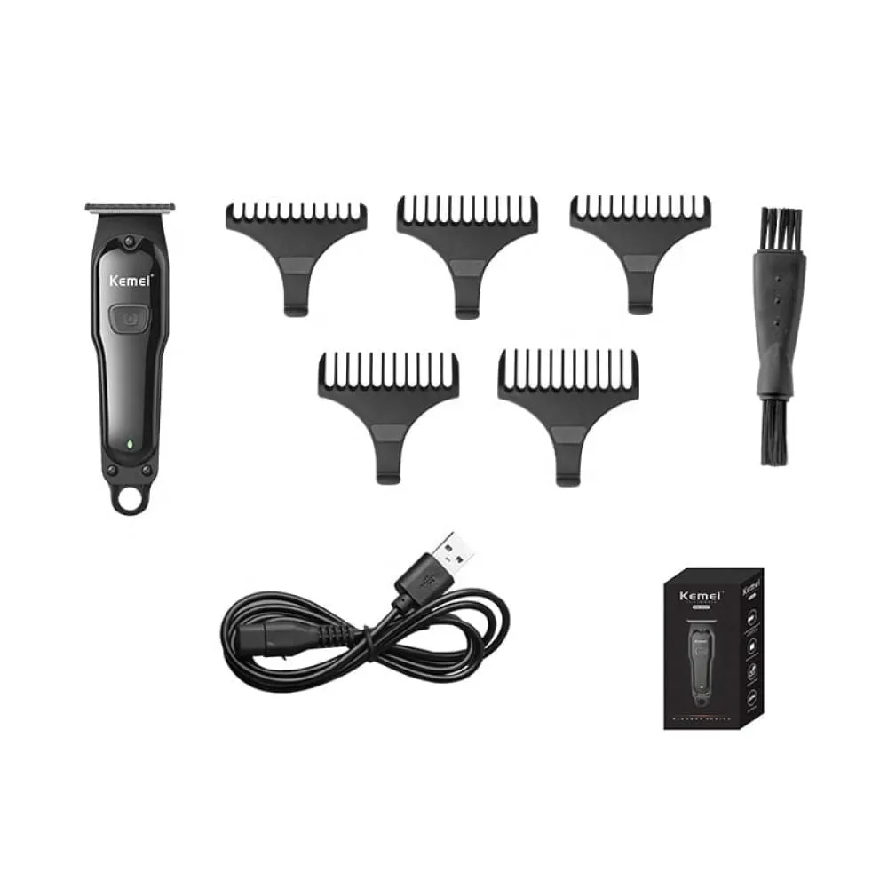 2022 Electric Hair Trimmers T-shape Blade Cordless Clipper Finish Edge Hair