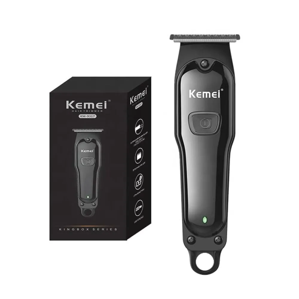 2022 Electric Hair Trimmers T-shape Blade Cordless Clipper Finish Edge Hair