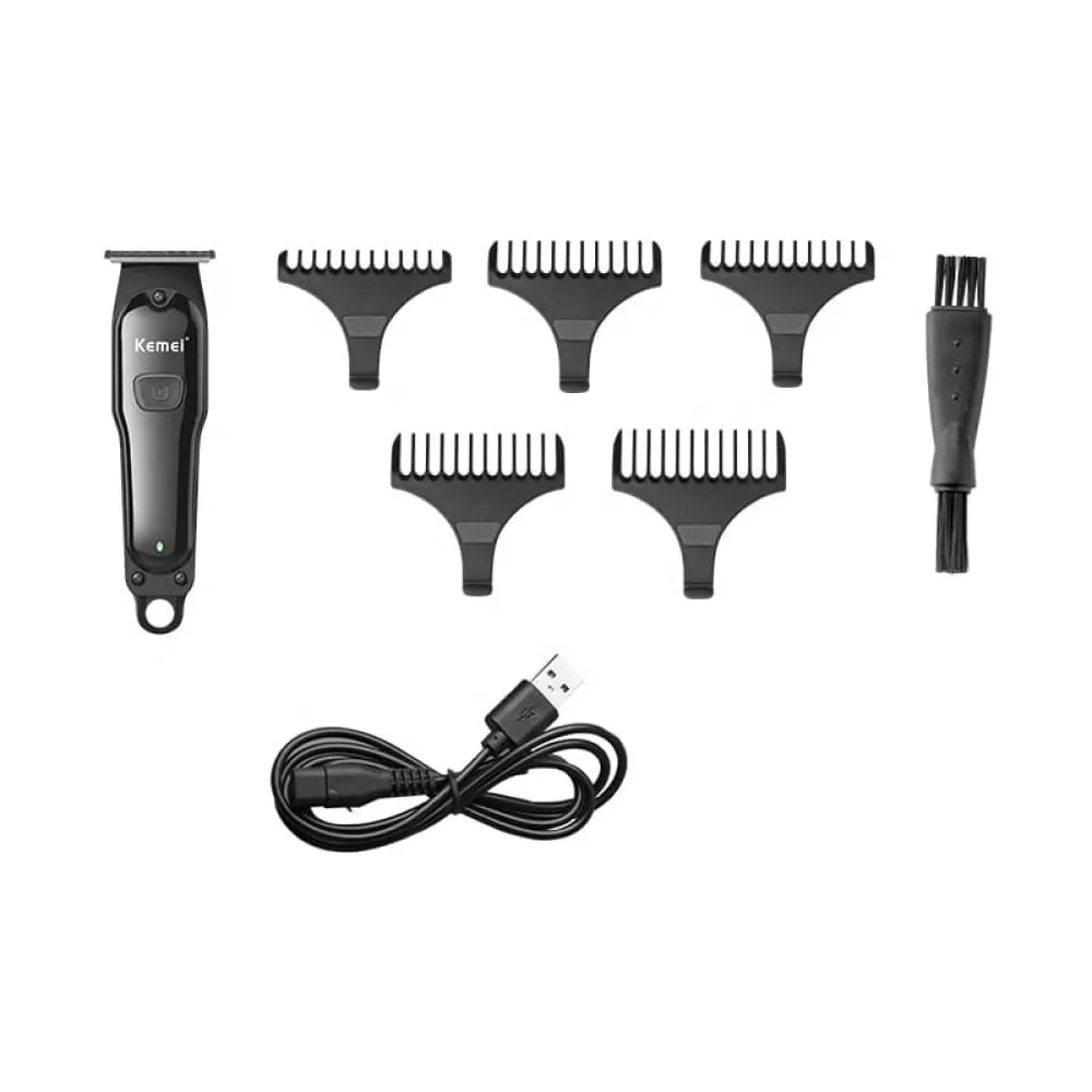2022 Electric Hair Trimmers T-shape Blade Cordless Clipper Finish Edge Hair