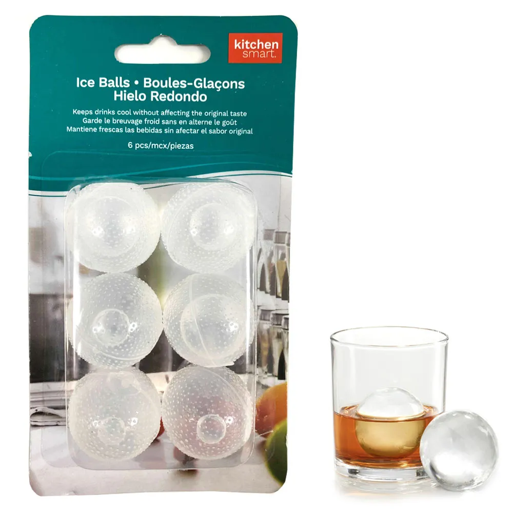 42 Reusable Ice Cube Balls Plastic Refreezable Ice Drinks Bar Parties Whisky !