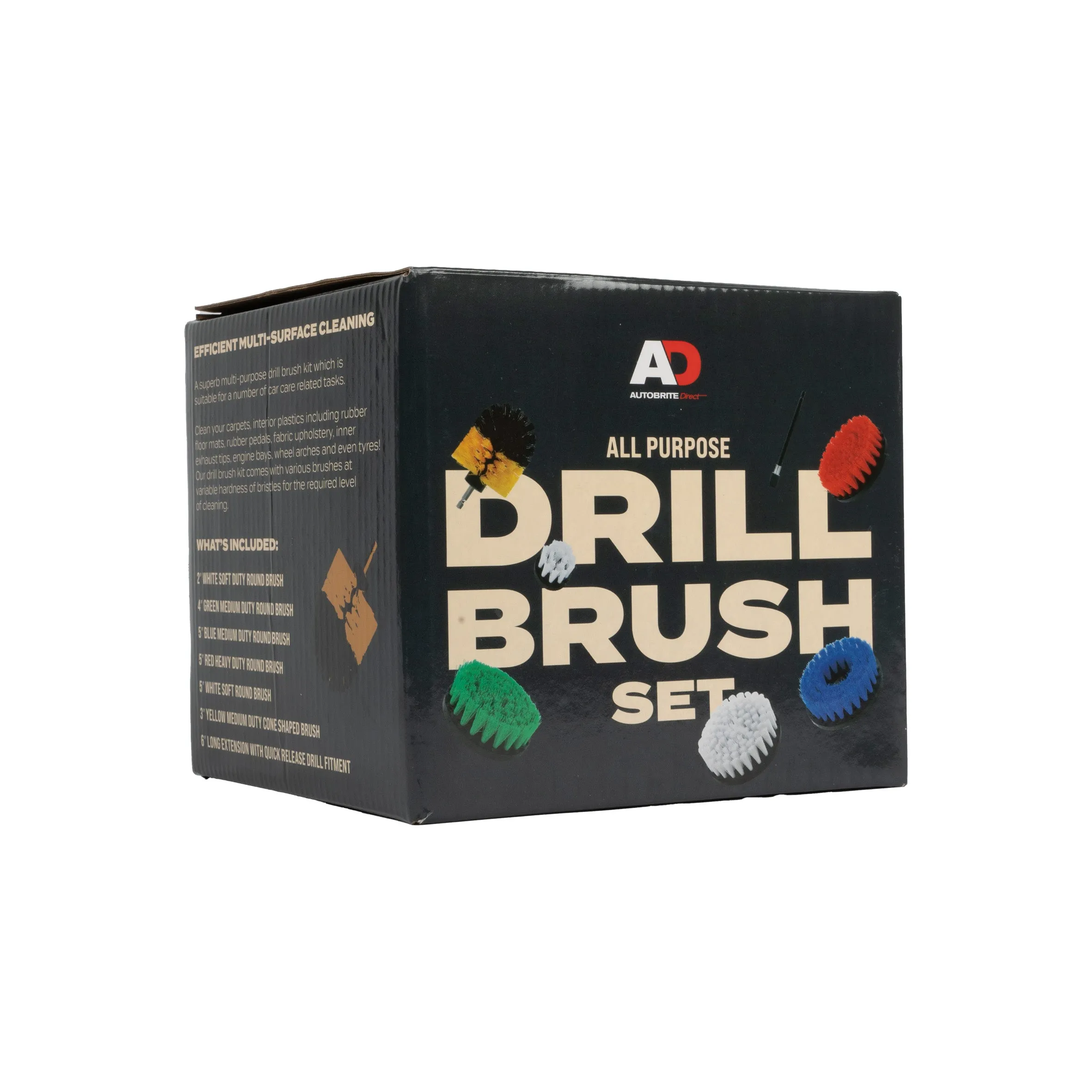 All Purpose Drill Brush Kit - 7Pc