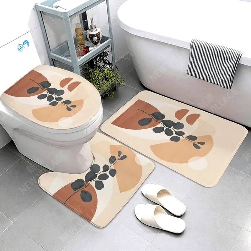 Anti-Slip Decorative Bathroom Bath Mat