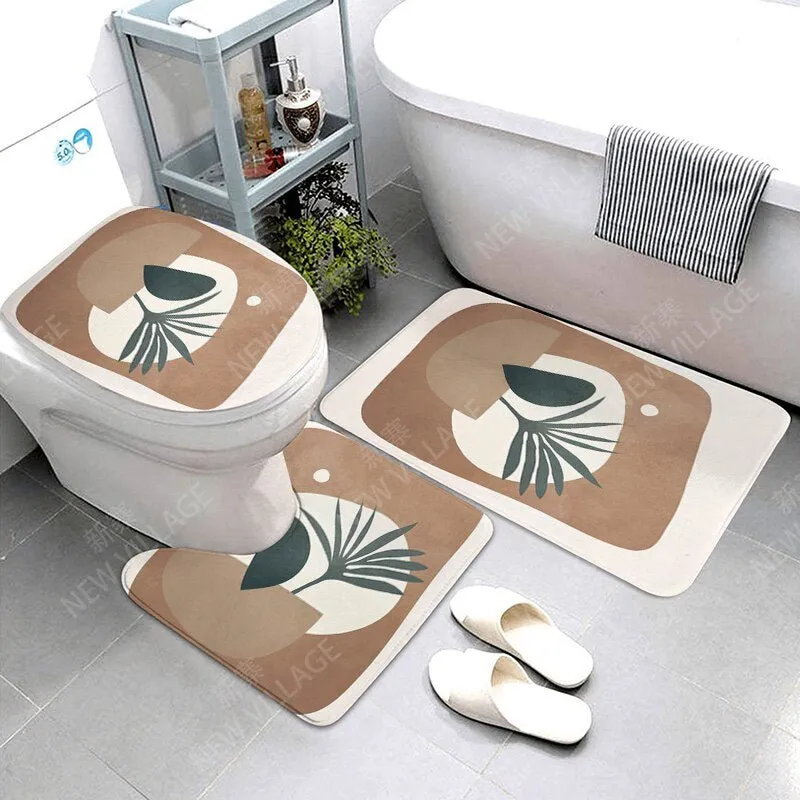 Anti-Slip Decorative Bathroom Bath Mat
