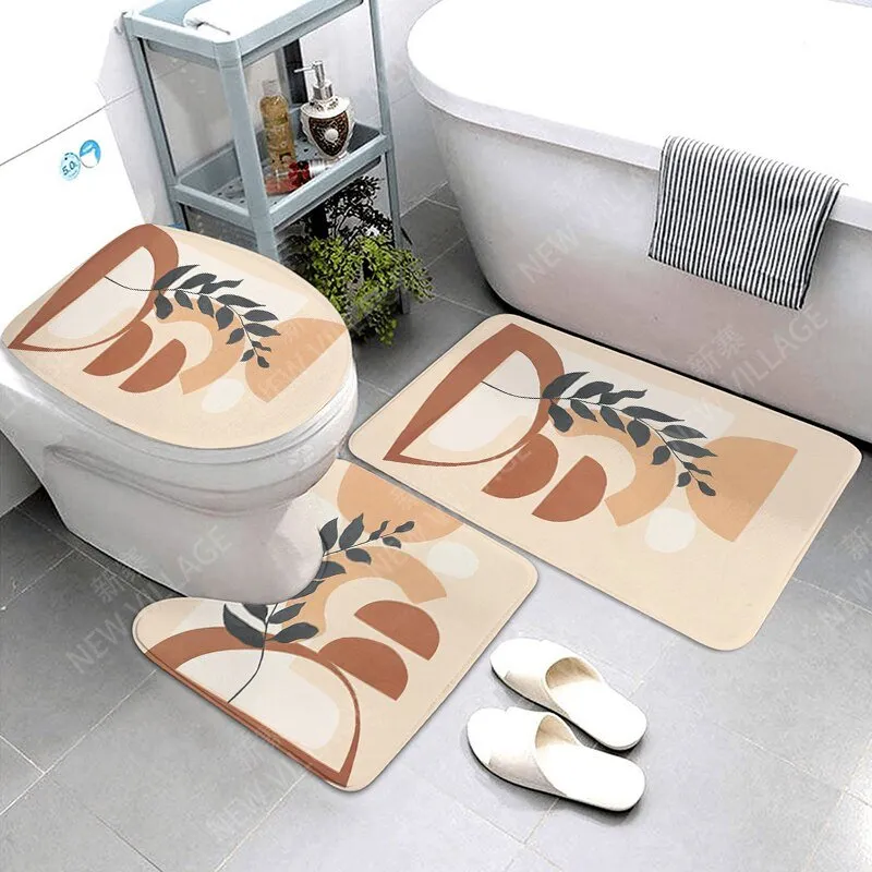 Anti-Slip Decorative Bathroom Bath Mat