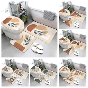 Anti-Slip Decorative Bathroom Bath Mat