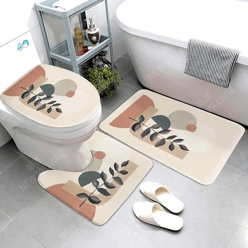 Anti-Slip Decorative Bathroom Bath Mat