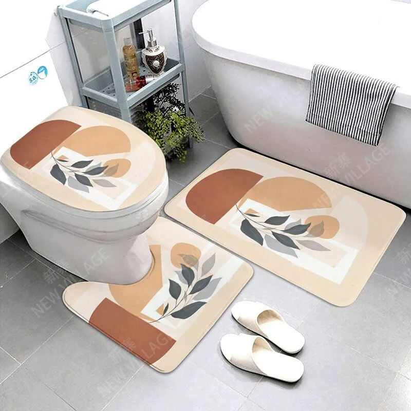 Anti-Slip Decorative Bathroom Bath Mat