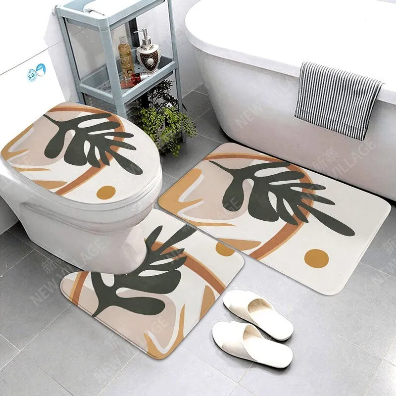 Anti-Slip Decorative Bathroom Bath Mat