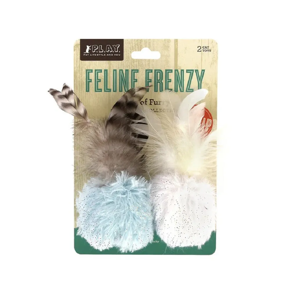 Balls of Furry Cat Toy Set