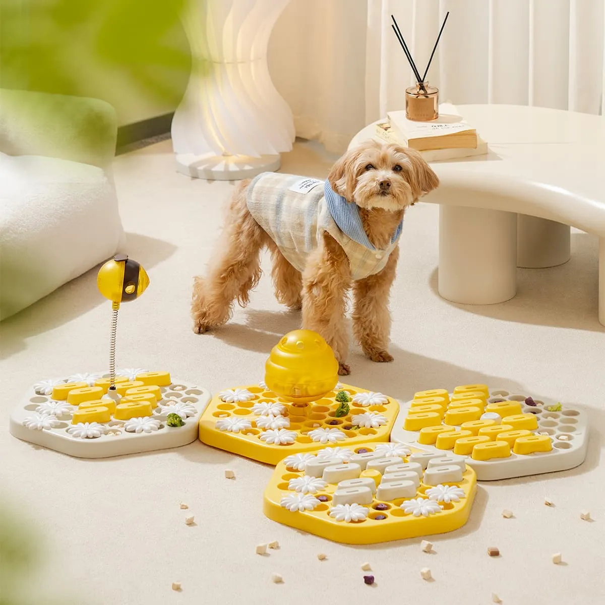 Bee Puzzle Feeder 4 Pack