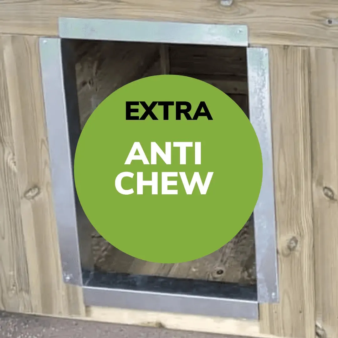 Benchmark Dog Kennel with Apex Roof - Duo 10 x 10ft, Premium Wood Range