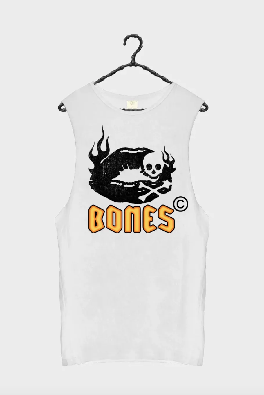 BILLY BONES CLUB LOVE POTION TANK - WHITE