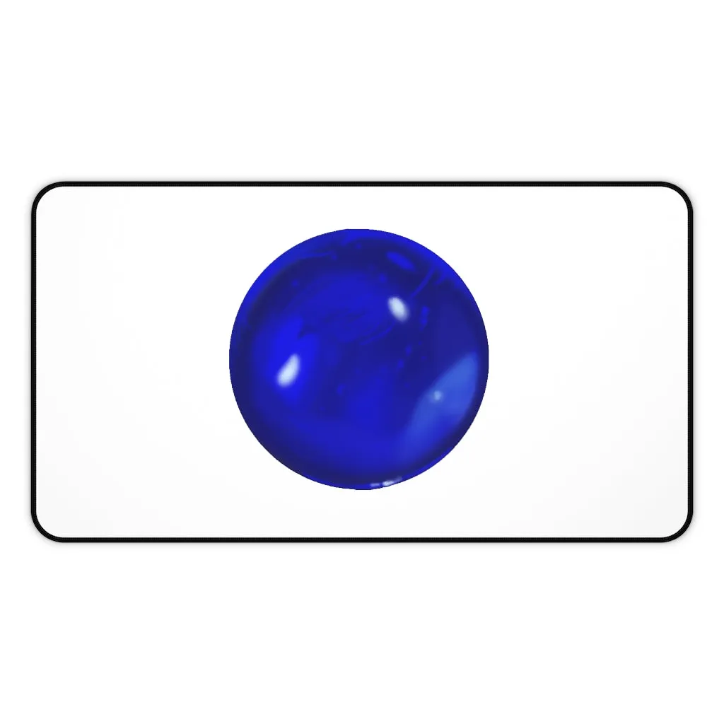 Blue Orb Desk Mat