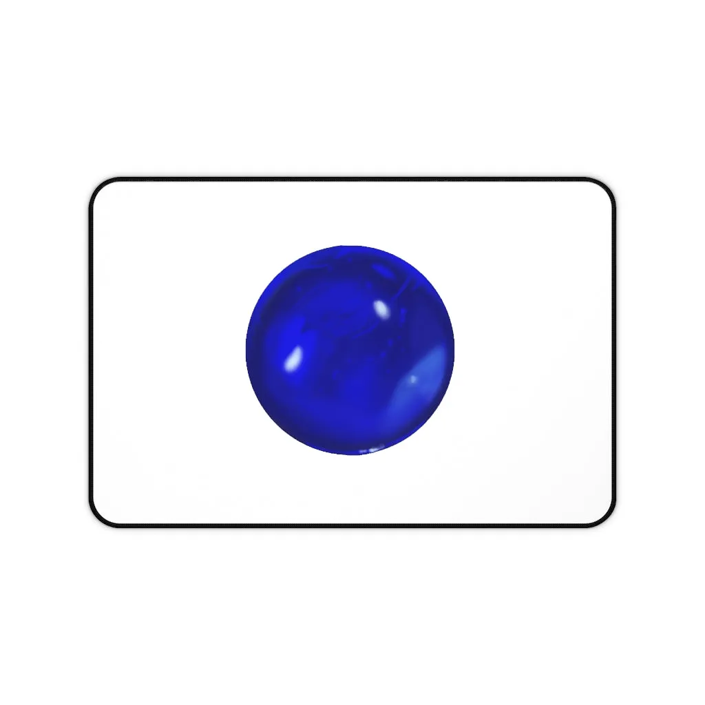 Blue Orb Desk Mat