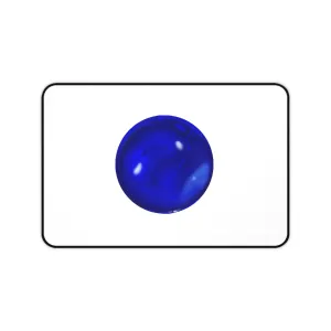 Blue Orb Desk Mat