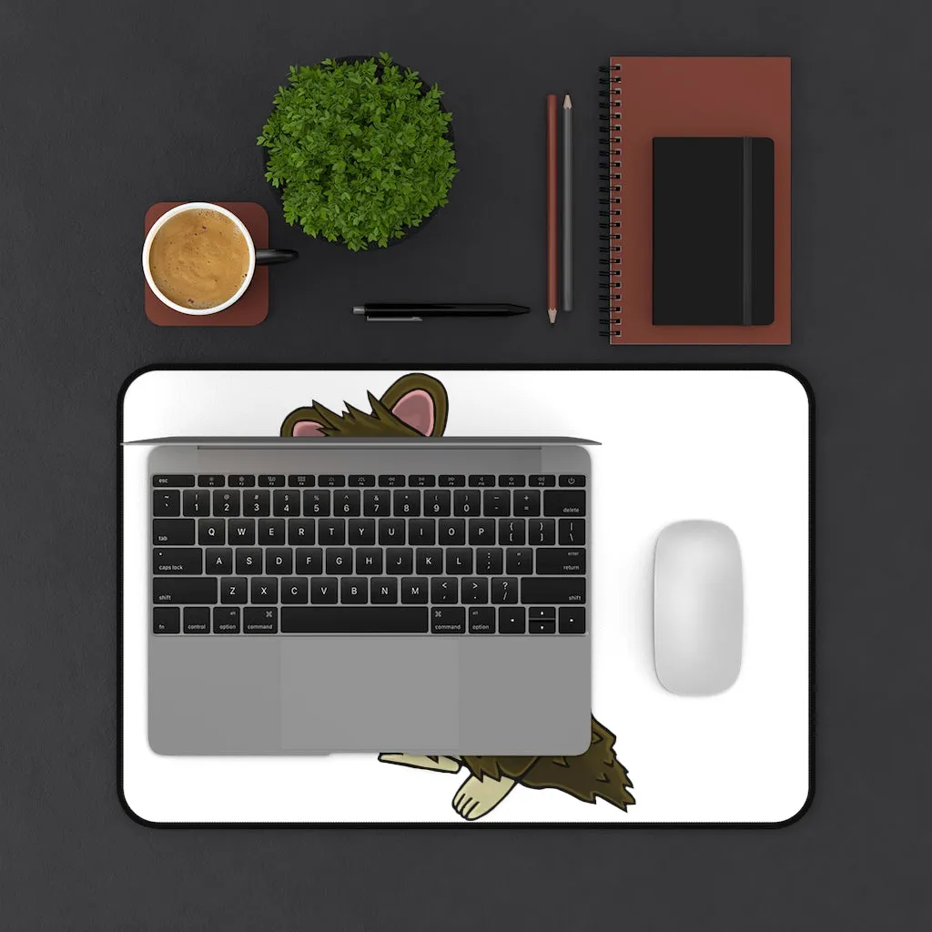Brown Hamster Desk Mat