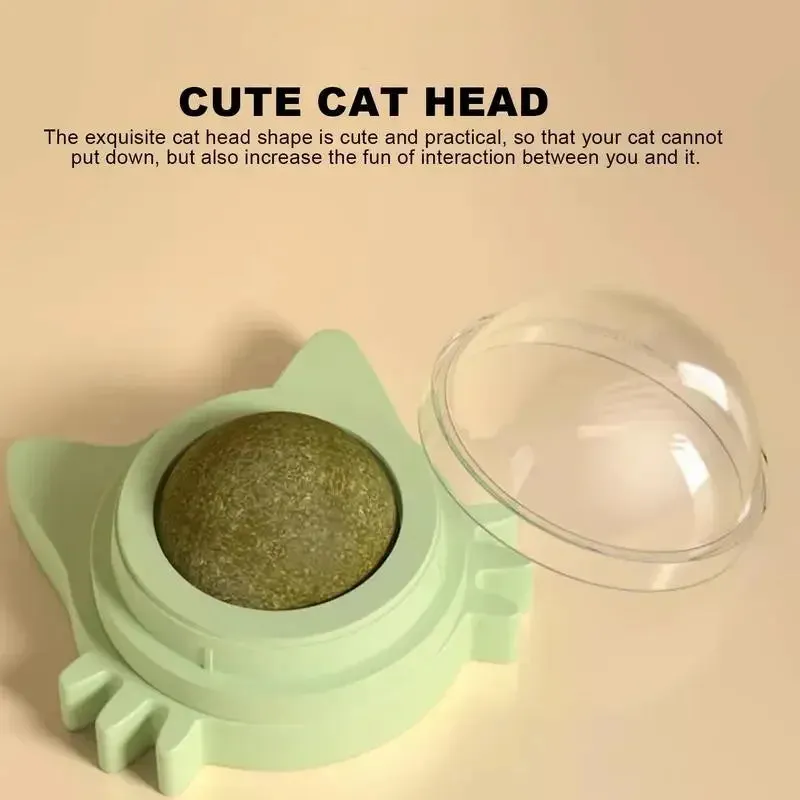 Catnip Balls for Cats Lickable Snack & Chewing Toy