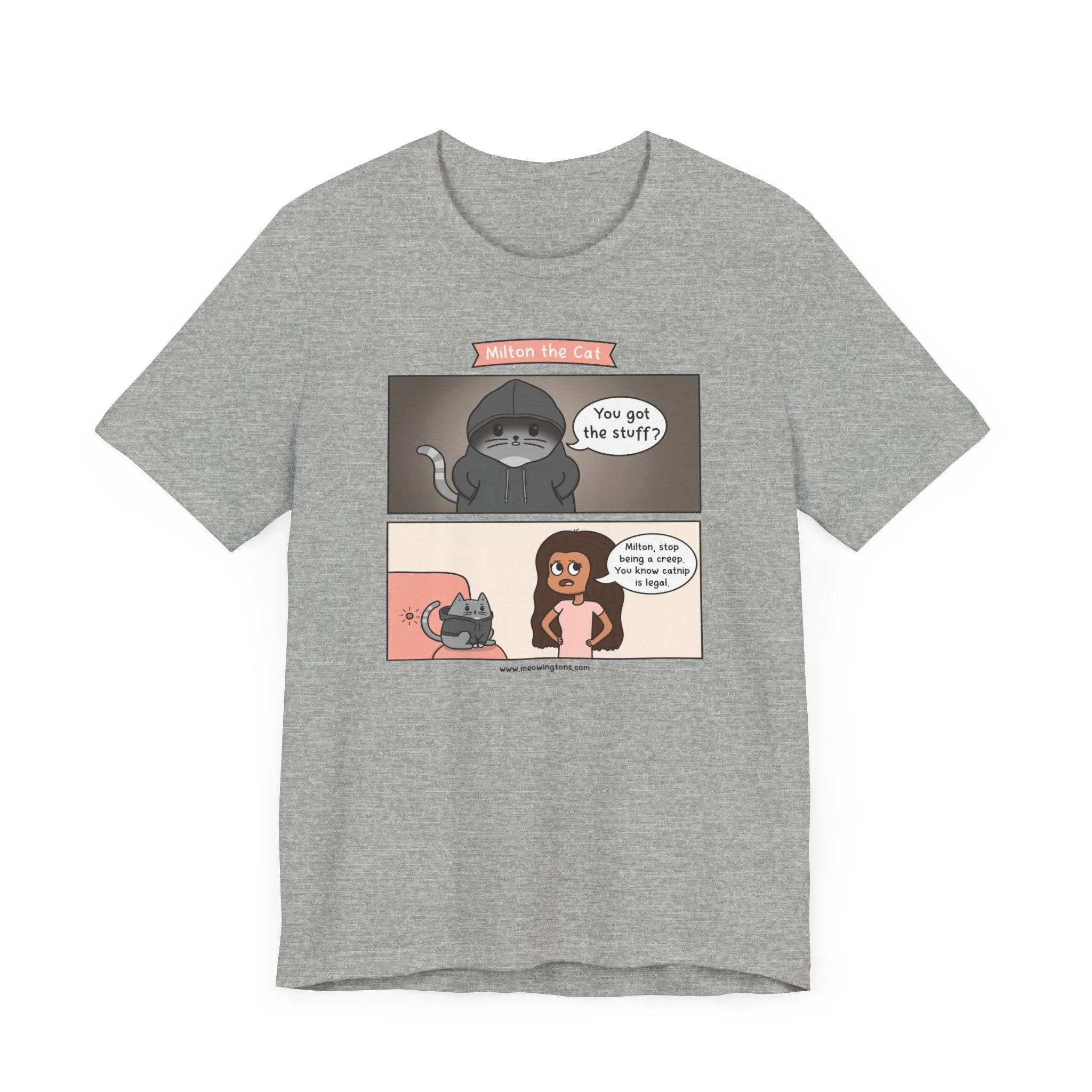 Catnip Deal Comic T-Shirt