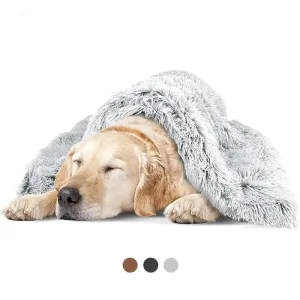 Comfortable Anti-anxiety Calming Pet Throw Blankets for Small, Medium, and Large Breeds