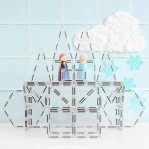 Connetix 34 piece clear starter pack