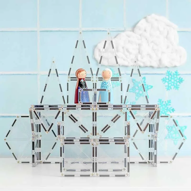 Connetix 34pc Clear Pack