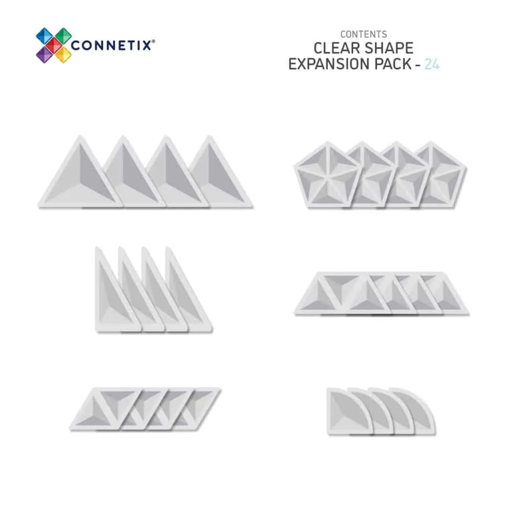 Connetix Clear Packs