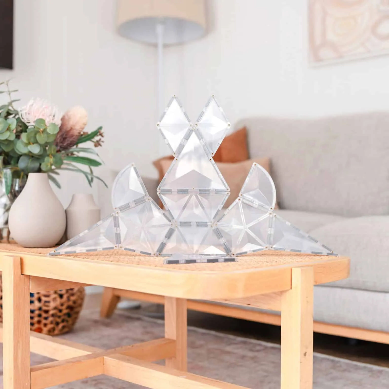 Connetix Clear Shape Expansion Pack 24 pc