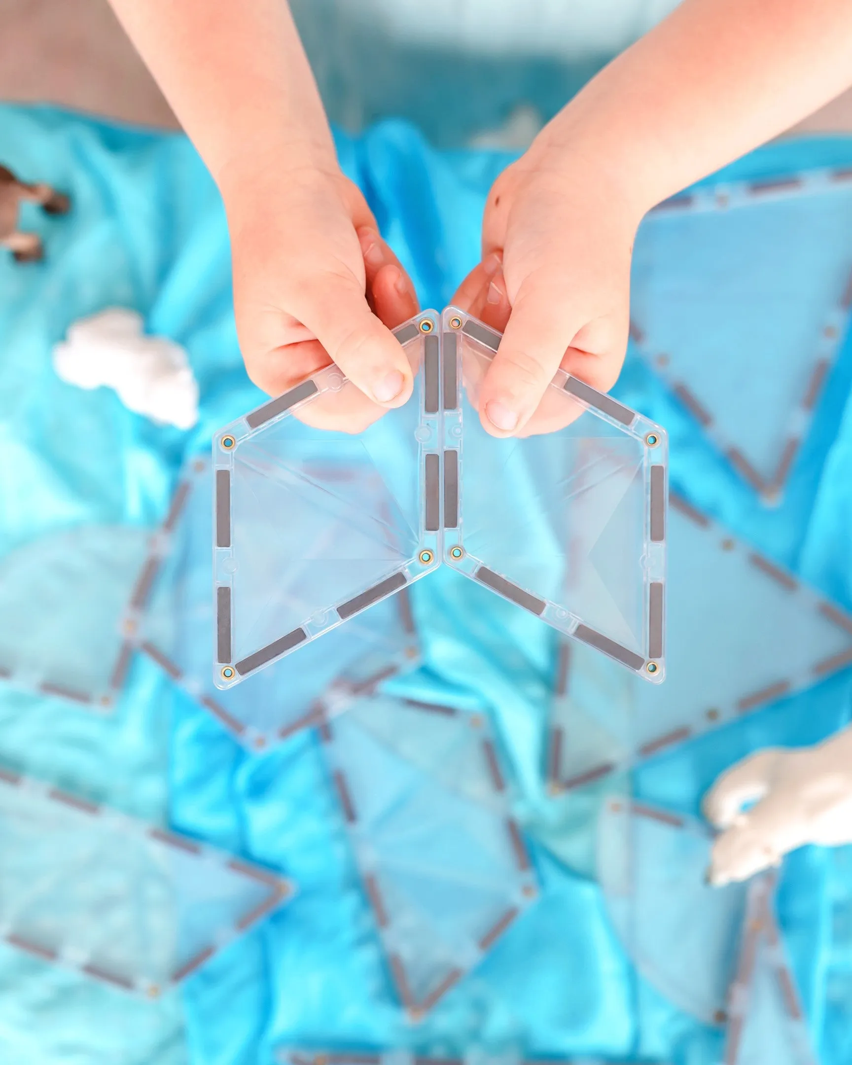 Connetix Tiles CLEAR 24 Piece Shape Expansion Pack