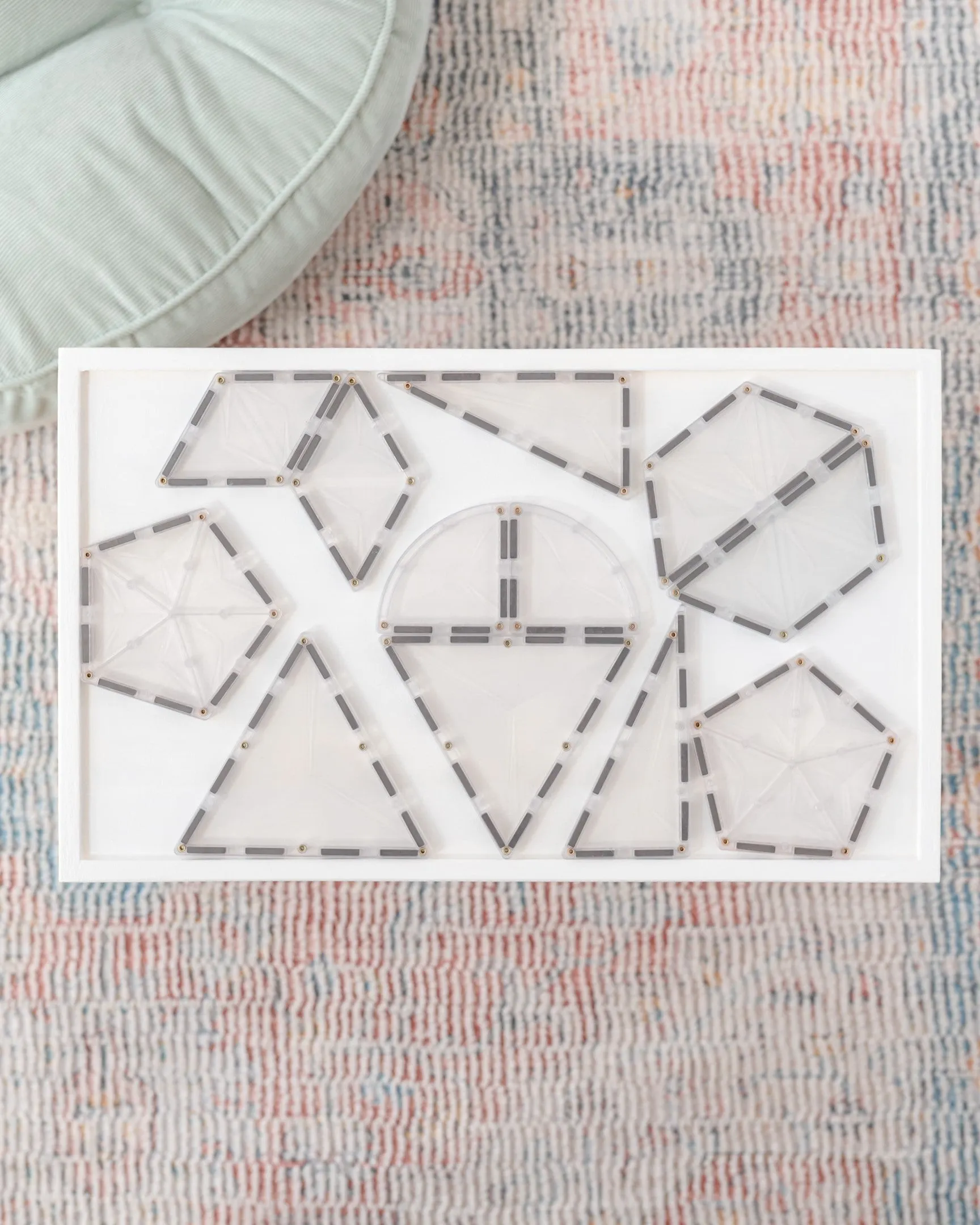 Connetix Tiles CLEAR 24 Piece Shape Expansion Pack