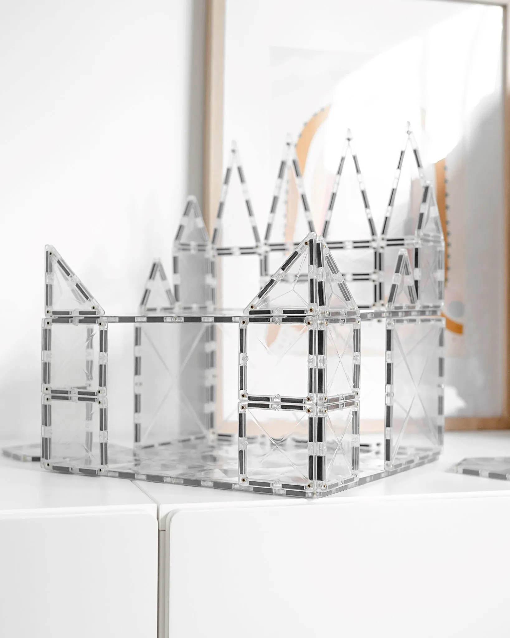Connetix Tiles CLEAR 34 Piece Starter Pack