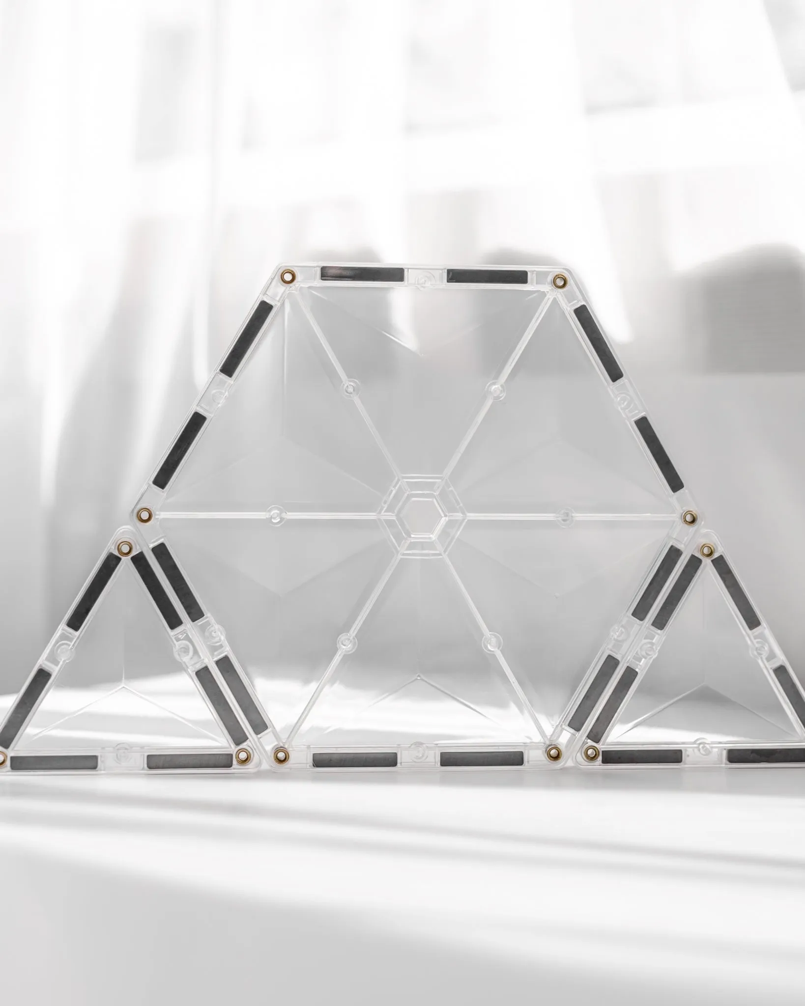 Connetix Tiles CLEAR 34 Piece Starter Pack