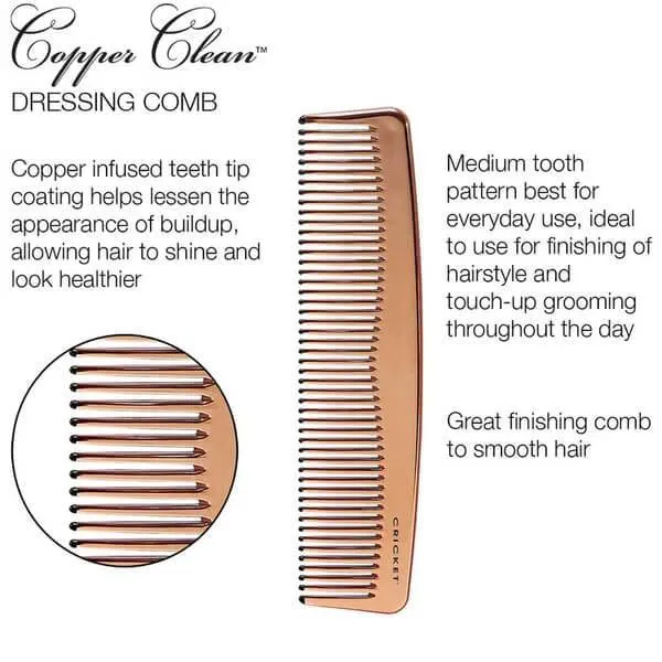 Cricket Copper Clean Dressing Comb