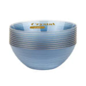 Crystal Design Blue Bowls 12oz 10pc