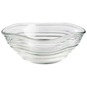 Cyan Design 10022 Wavelet Bowl - Clear - Large