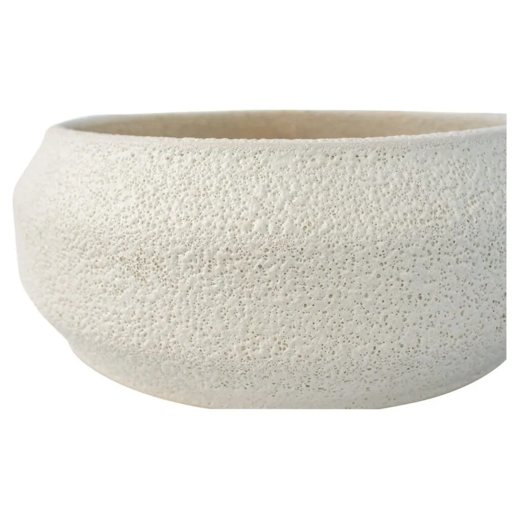 Cyan Design 11778 White onTerra Bowl - Porous White - Large