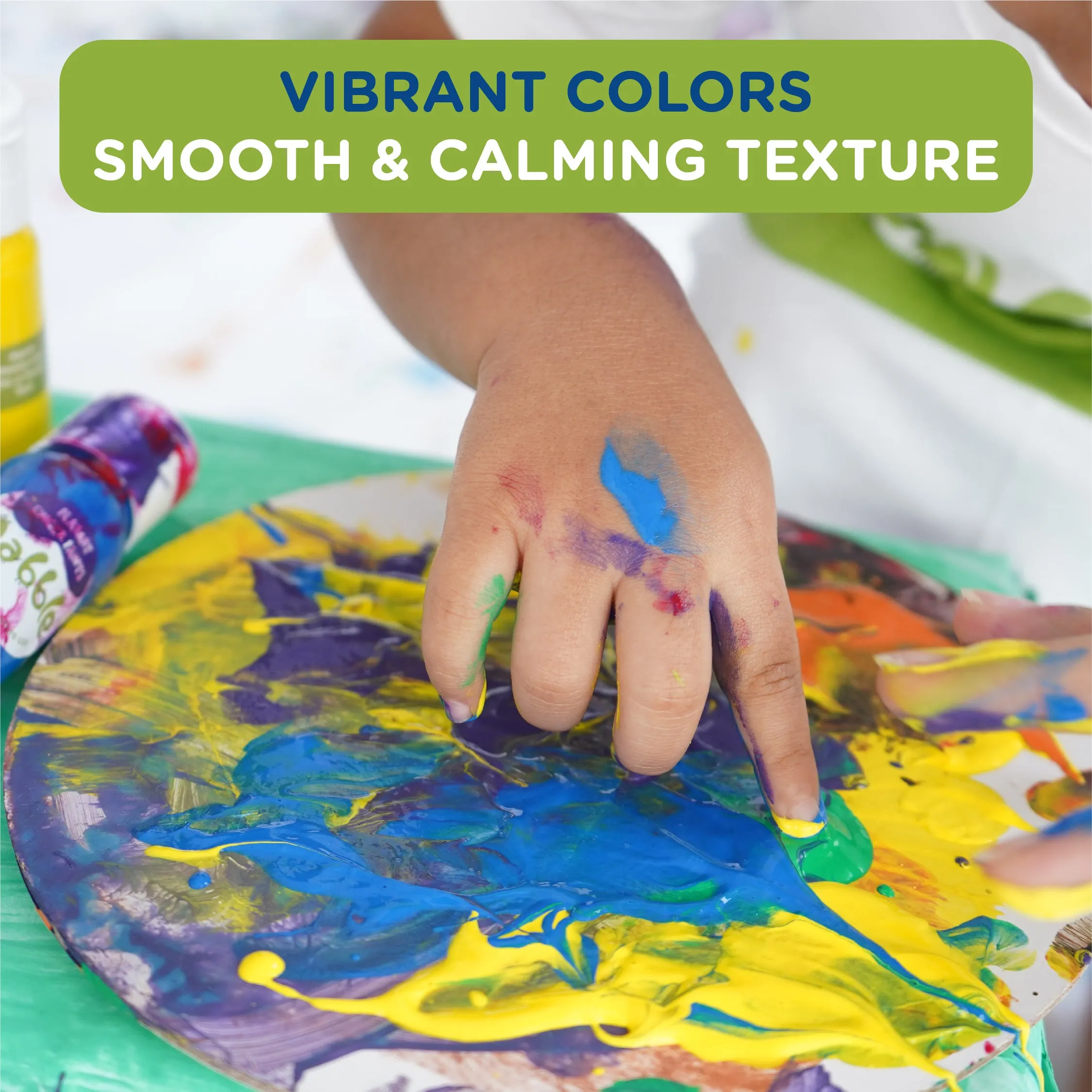 Dabble Starter Painting   Chubby Brush Combo Kit