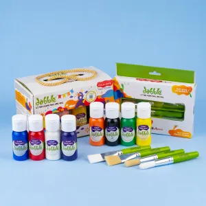 Dabble Starter Painting   Chubby Brush Combo Kit