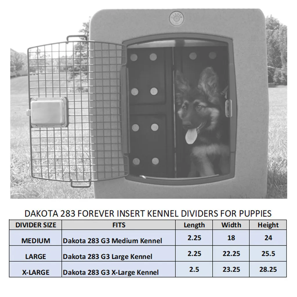 Dakota 283 X-Large Forever Kennel Divider For Kennels