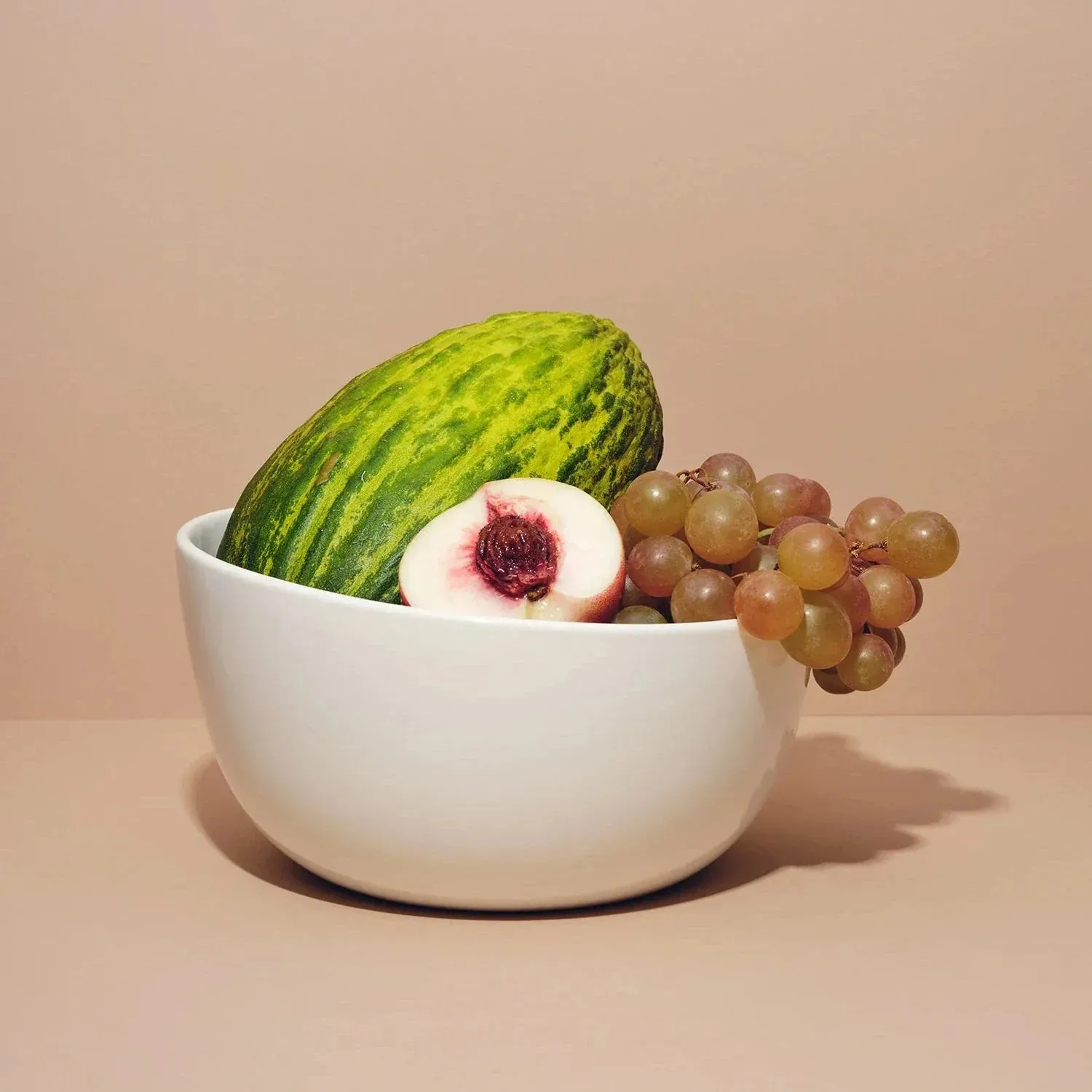 Deep Serving Bowl - White | Hand Glazed