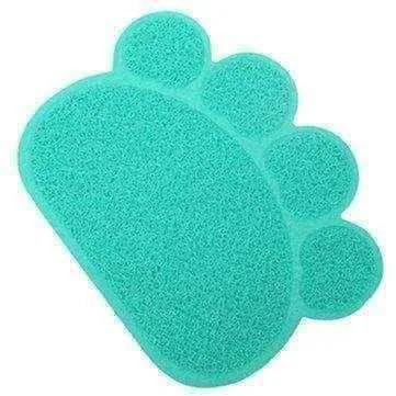 Dog bowl mat