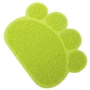 Dog bowl mat