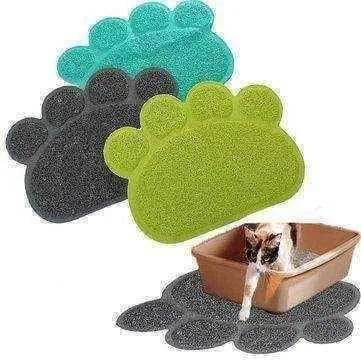 Dog bowl mat