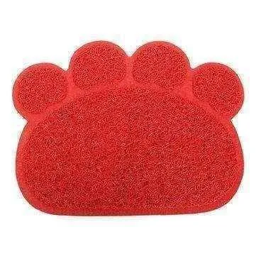 Dog bowl mat