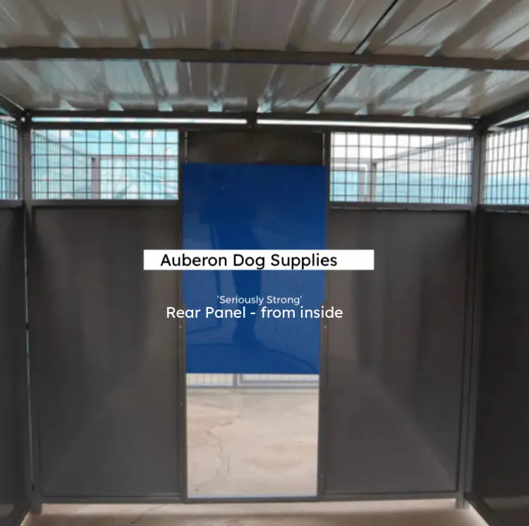 Dog Kennel Run 2.4x1.8m or 4.4x1.8m indestructible safe secure Yard Enclosure w/Roof ‘Seriously Strong’ ESL85 yrs
